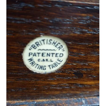 Patentierter britischer Schreibtisch