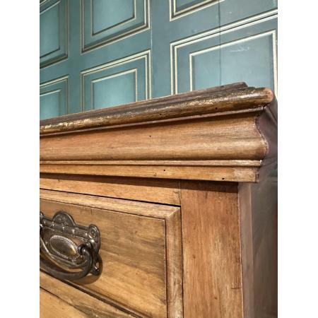 Edwardianisches Eichenholz Sideboard aus Massivholz