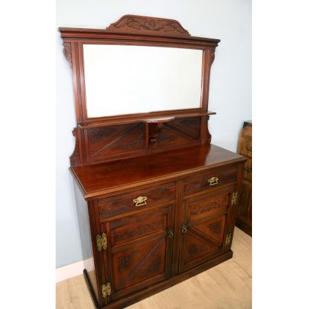 Viktorianisches Sideboard aus Mahagoni