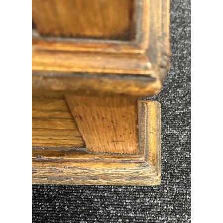 Sideboard aus heller Eiche mit Spiegelrückseite