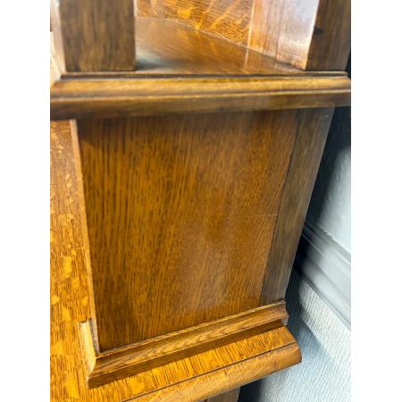 Sideboard aus heller Eiche mit Spiegelrückseite