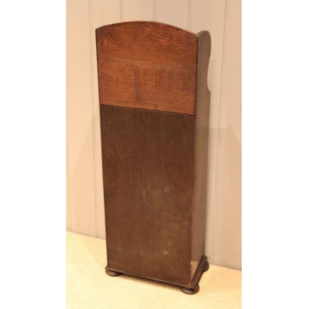 Offenes Bücherregal aus Eiche mit Zeitschriftenständer