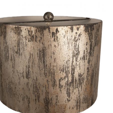 Clayre & Eef Tischlampe Ø 30x81 cm Braun Eisen Schreibtischlampe