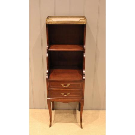 französischer Mahagoni Beistellschrank