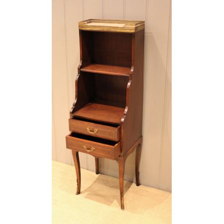 französischer Mahagoni Beistellschrank