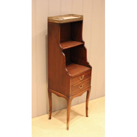 französischer Mahagoni Beistellschrank