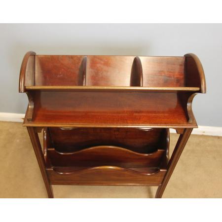 Antikes Mahagoni Bücherregal