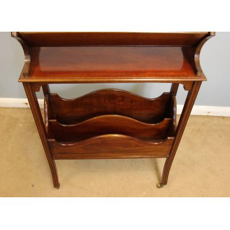 Antikes Mahagoni Bücherregal