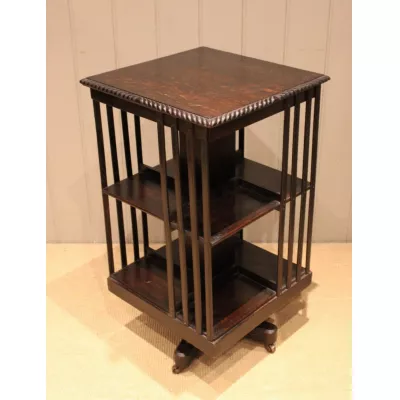 Antikes Bücherregal aus Eiche / revolving bookcase
