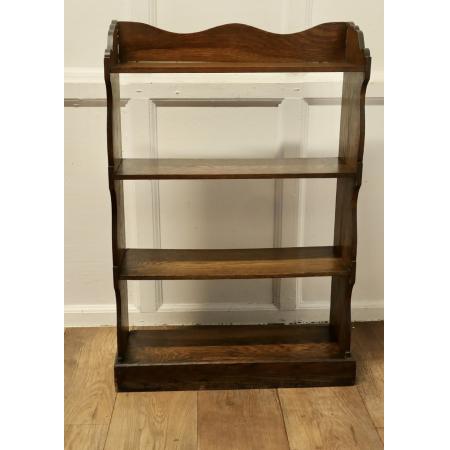 Arts and Craft open bookcase/ offenes Bücherregal