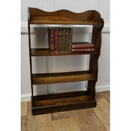 Arts and Craft open bookcase/ offenes Bücherregal