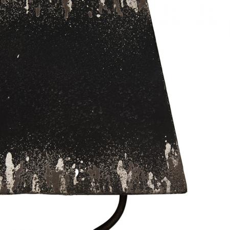 Clayre & Eef Wandleuchte 124 cm Schwarz Eisen Wandlampe