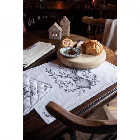 Clayre & Eef Pfannenuntersetzer Ø 30 cm Braun Holz Rund Topfuntersetzer