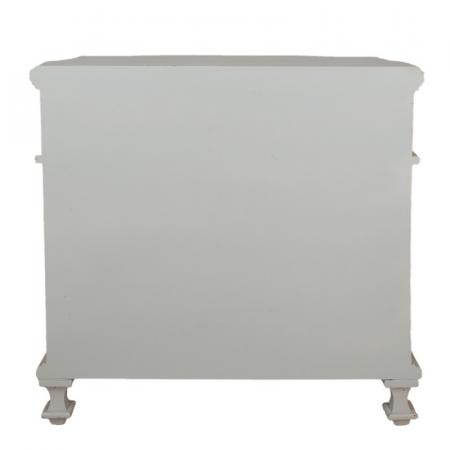 Clayre & Eef Schubladenschrank 89x38x88 cm Beige Holz