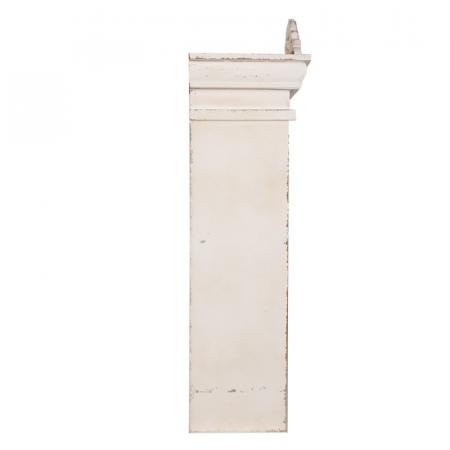 Clayre & Eef Wandregal 51x20x77 cm Weiß Holzprodukt Küchenregal