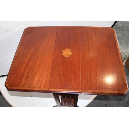 Edwardianischer Mahagoni Sutherland Tisch, aufklappbar