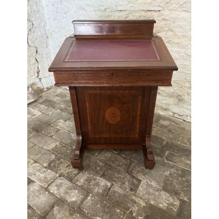 Edwardianischer Mahagoni Davenport, desk