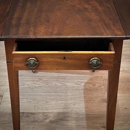 Mahagoni regency Pembroke Tisch, regency pembroke table, ausklappbar