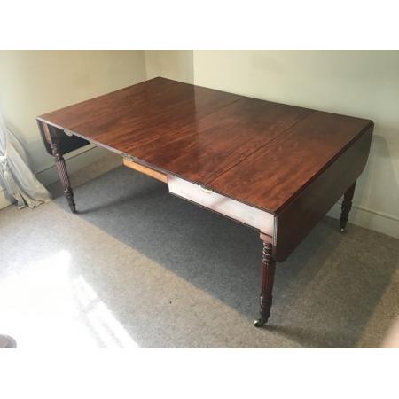 Antiker Esstisch aus Mahagoni, Pembroke dining table