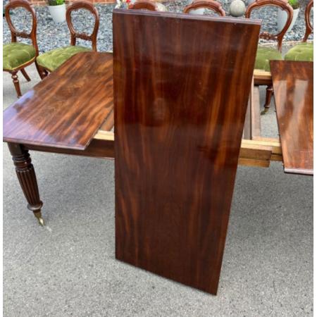 Antiker Esstisch, Ausziehtisch, großer Regency Tafeltisch