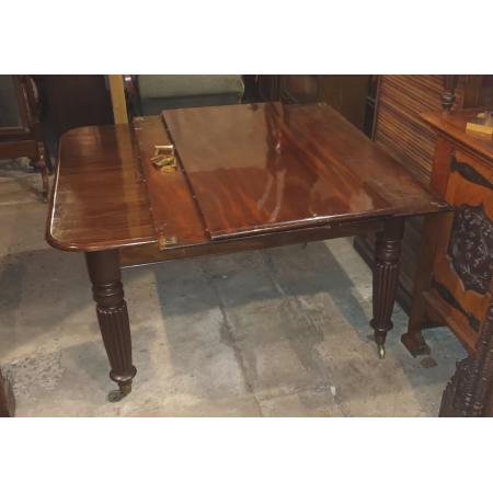 Antiker Esstisch, Ausziehtisch, großer Regency Tafeltisch