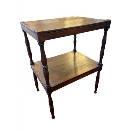 kleiner Rosenholz Beistelltisch, Antiker Englischer Regency table