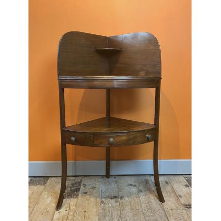 Georgianischer Mahagoni Washstand, ca. 1800