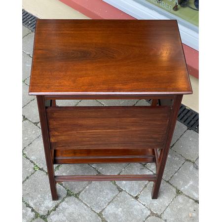 Edwardian tea table, ca, 1910 im campaign style