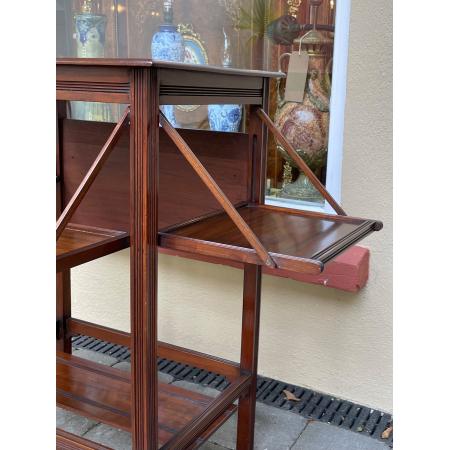 Edwardian tea table, ca, 1910 im campaign style