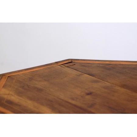 Edwardianischer Mahagoni Tisch, satinwood inlaid, zwei-stufig