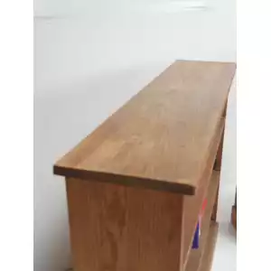 Paar hochwertige Bücherregale aus heller Eiche – Verstellbare Regalböden, ca. 1920