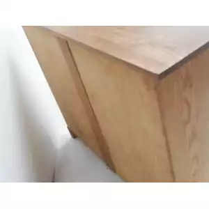 Paar hochwertige Bücherregale aus heller Eiche – Verstellbare Regalböden, ca. 1920