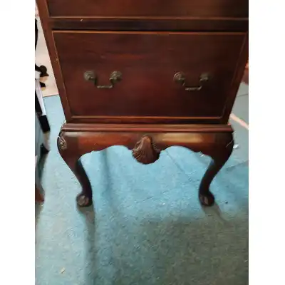 Antike Mahagoni-Kommode im irischen Stil – 19. Jahrhundert