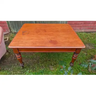 Robuster viktorianischer Küchentisch – Original aus dem Jahr 1850