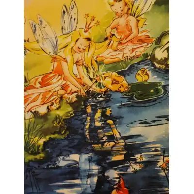 Aquarell-Buch mit Elfen, Kobolden und Feen