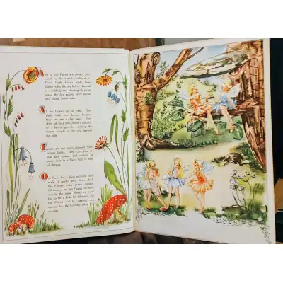 Aquarell-Buch mit Elfen, Kobolden und Feen