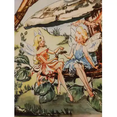 Aquarell-Buch mit Elfen, Kobolden und Feen