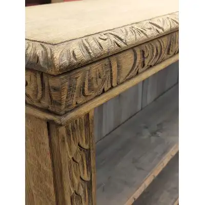 Großes viktorianisches Eichen-Bücherregal – Antikes Statement-Stück, ca. 1880