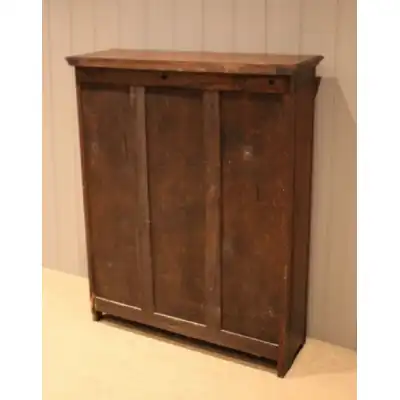 Antikes Eichen-Bücherregal mit verstellbaren Regalböden – Zeitloses Design, ca. 1920