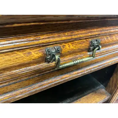 Antikes Eichen-Bücherregal von Gillow & Co. – Zeitloser Klassiker, ca. 1880