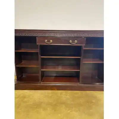 Antikes Mahagoni-Sideboard mit Bücherregal – 19. Jahrhundert