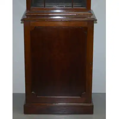 Exquisites Paar viktorianische Mahagoni-Bibliotheksschränke mit Astralverglasung, ca. 1880