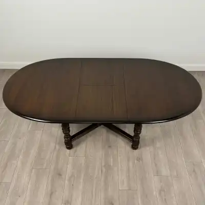 Esstisch-Ausziehbar mit 6 Stühlen  Esche Massiv 