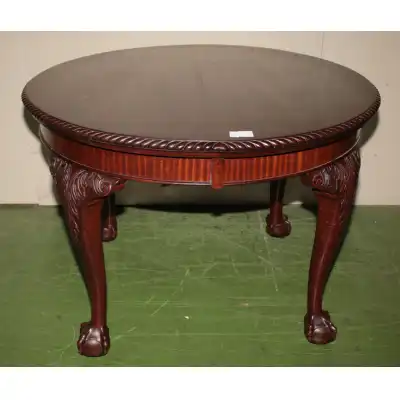 Edwardian Mahagoni-Esstisch Ausziehtisch