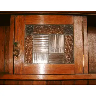 Antike Anrichte aus Massiv Eichen Sideboard