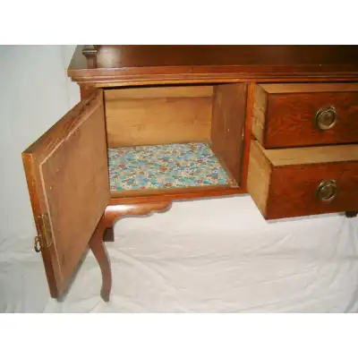 Antike Anrichte aus Massiv Eichen Sideboard