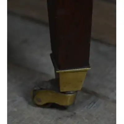 Antiker Edwardianischer Mahagoni Zeitschriftenständer - Canterbury 