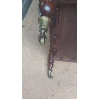 Antiker Mahagoni Zeitschriftenständer - Canterbury