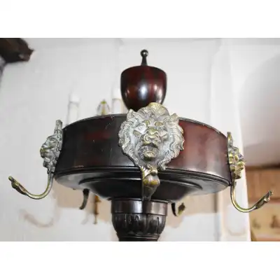 Antiker Mahagoni-Kleiderständer