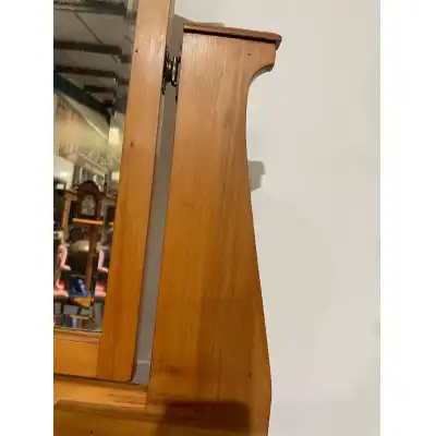 Edwardianische Spiegelkommode aus Satinholz – Antik, ca. 1900